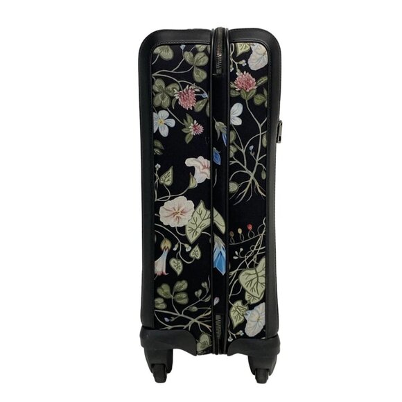GUCCI Kris Knight Flora Black Red Multi Nylon Leather - Suitcase 1108-072125 - Picture 4 of 14